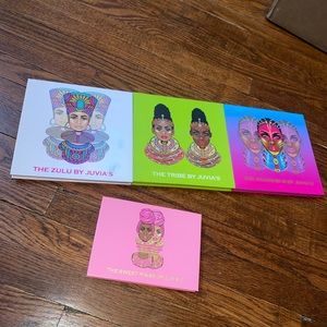 Four gently used Juvia’s Place palettes